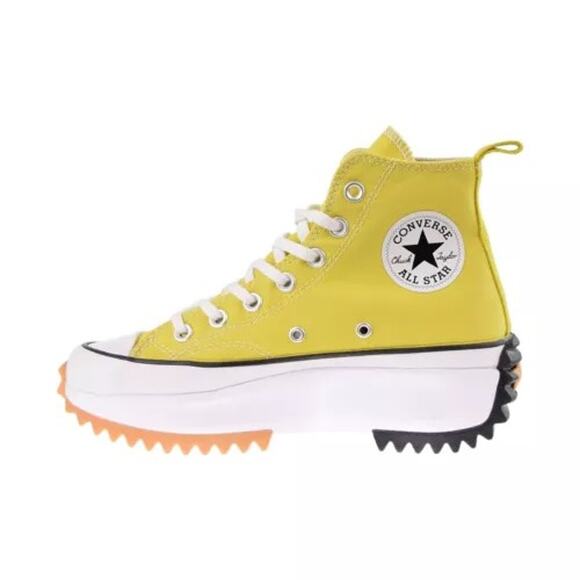 NEW Converse Run Star Hike Hi Shoes Bitter Lemon Size Women's Size 9 (A01365C) - Picture 5 of 8